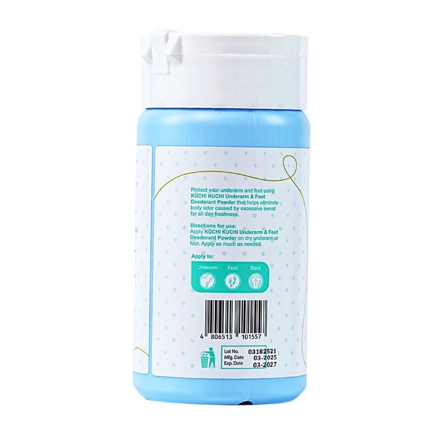 KUCHI KUCHI Underarm And Foot Powder 50g