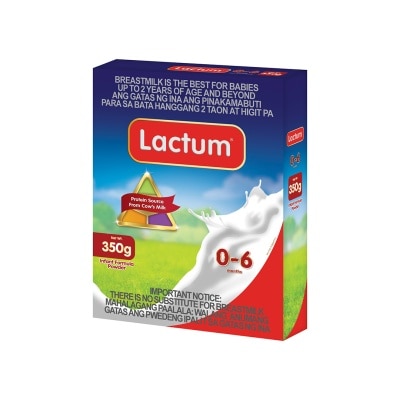 LACTUM LACTUM Infant Formula Powder for 0-6 Months Old 350g