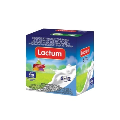 LACTUM LACTUM Milk Supplement Powder for 6-12 Months Old 2kg