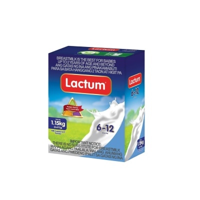 LACTUM LACTUM Milk Supplement Powder for 6-12 Months Old 1.15kg