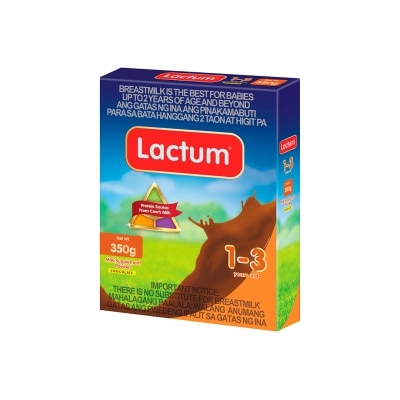 LACTUM Chocolate Milk Supplement Powder for 1-3 Years Old 350g