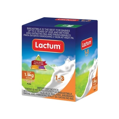 LACTUM LACTUM Milk Supplement Powder for 1-3 Years Old 1.5kg