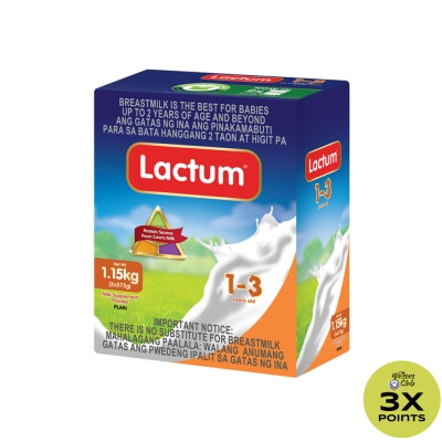 LACTUM LACTUM Milk Supplement Powder for 1 to 3 Years Old 1.15kg