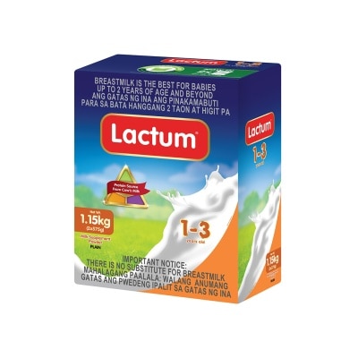 LACTUM LACTUM Milk Supplement Powder for 1 to 3 Years Old 1.15kg