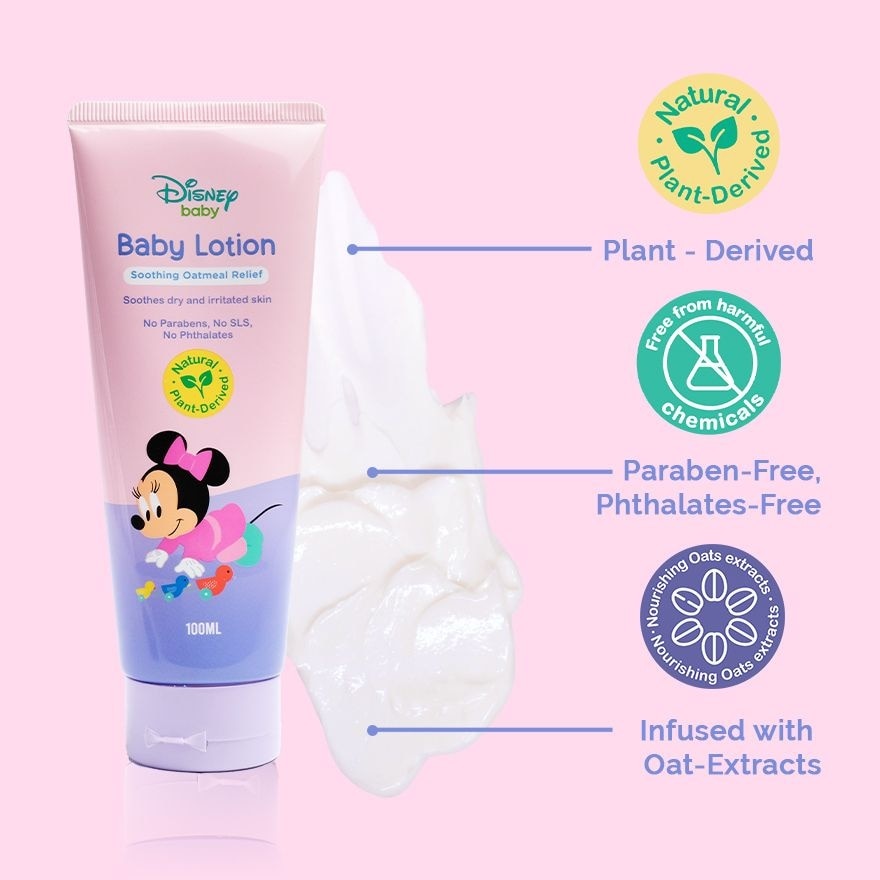 LIL SUNFLOWER Baby Lotion Soothing Oatmeal Relief 100ml