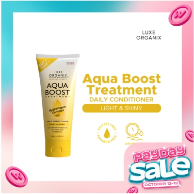 LUXE ORGANIX Aqua Boost Hair Treatment Aqua Light and Shiny 180ml image