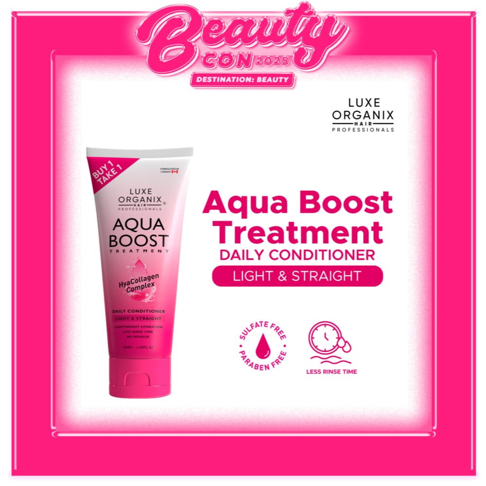 Aqua Boost Hair Treatment Aqua Light and Straight 180ml