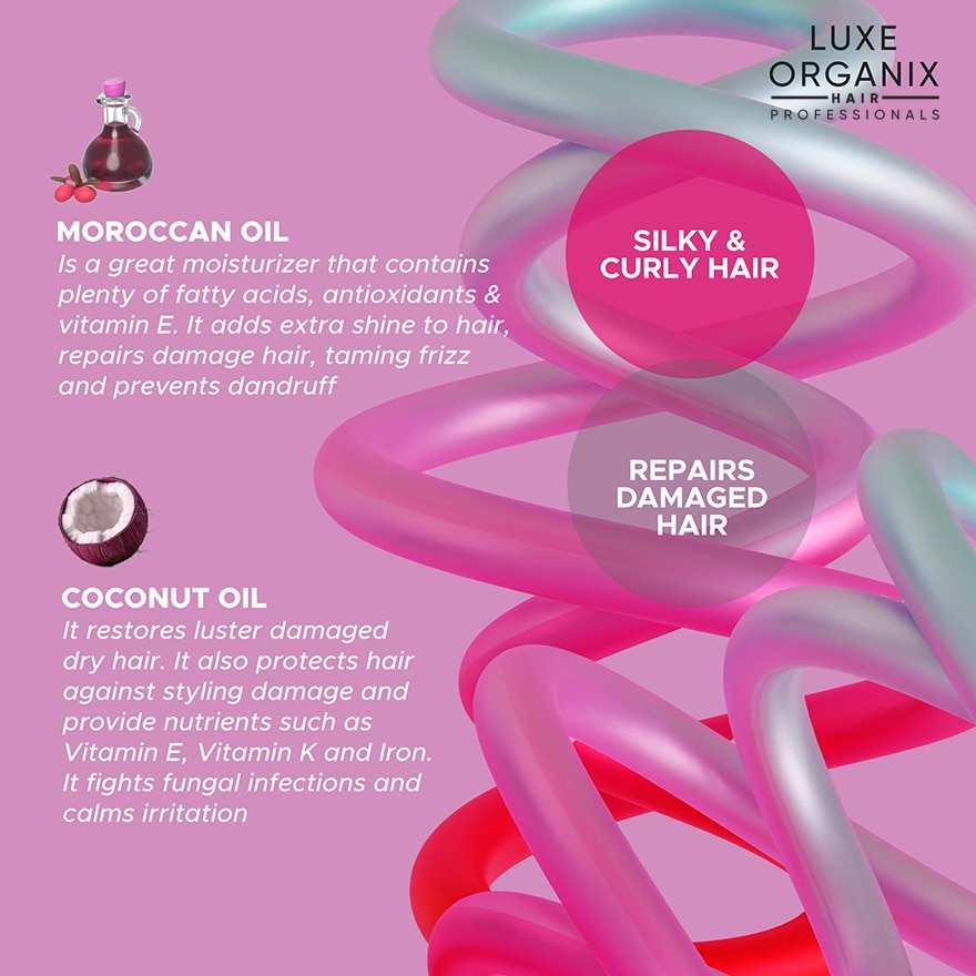 Luxe Organix Premium Keratin Curl & Define Essence 120ml