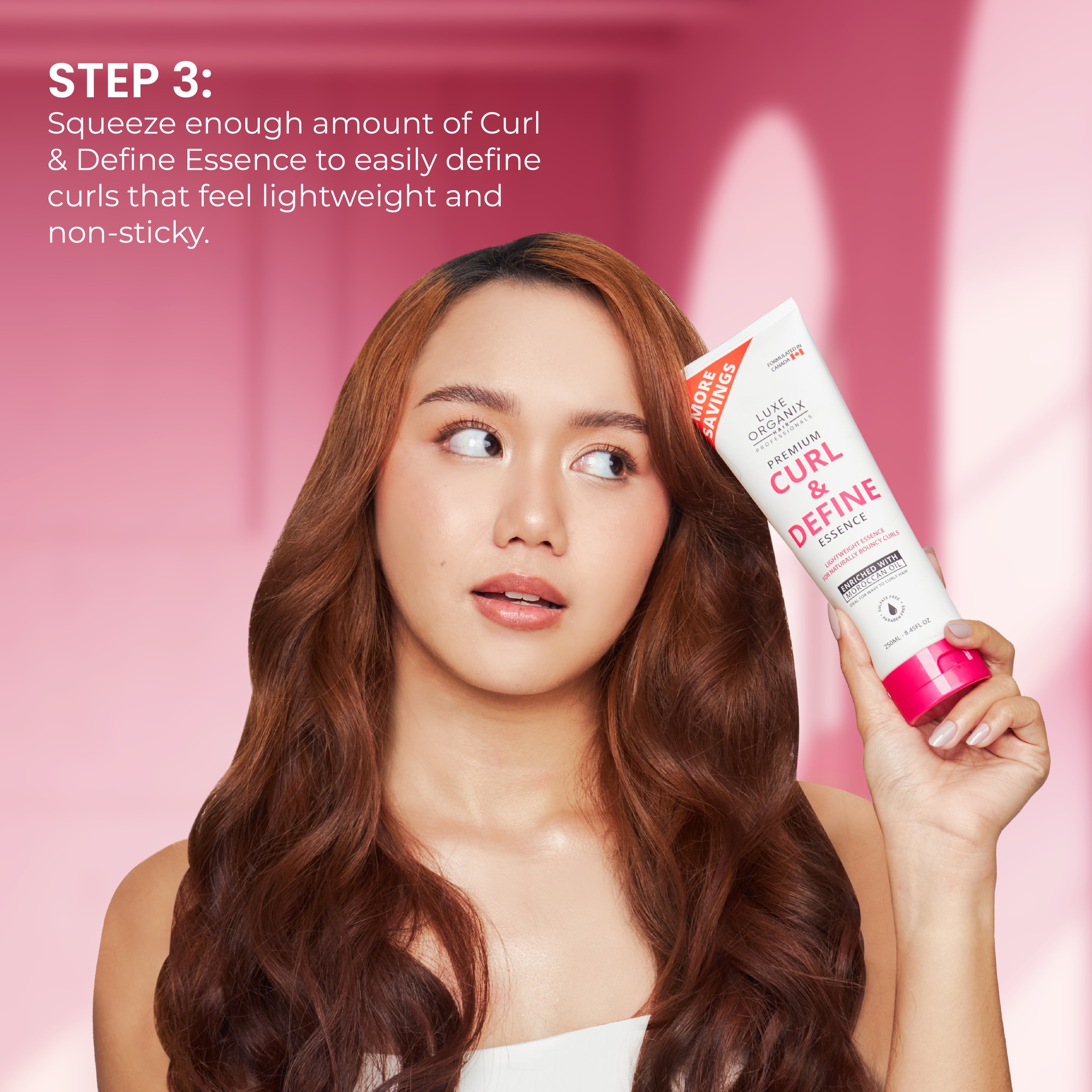 Luxe Organix Premium Keratin Curl & Define Essence 120ml