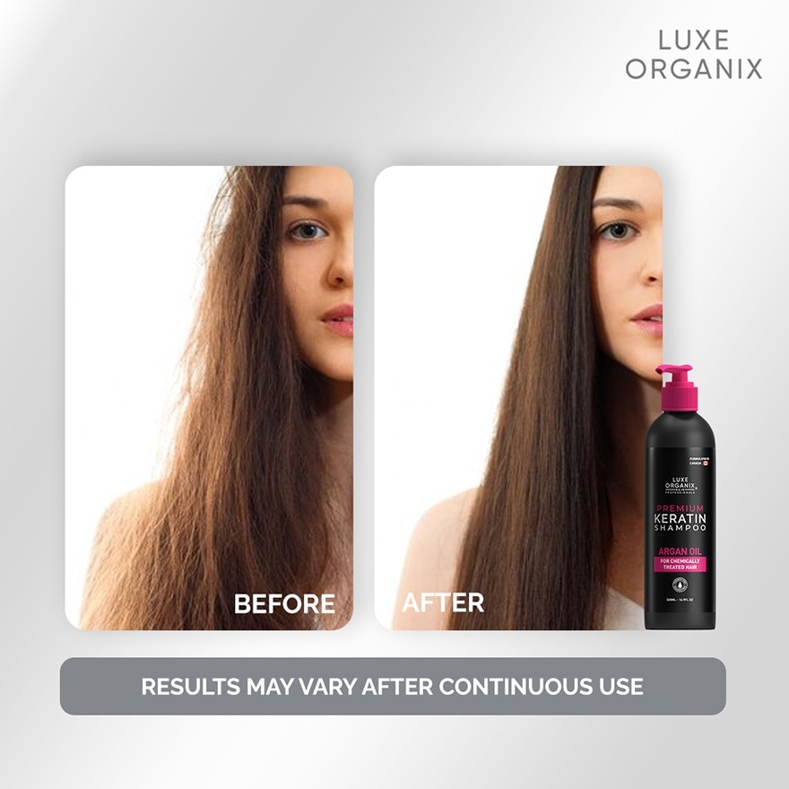 Premium Keratin Argan Shampoo 500ml
