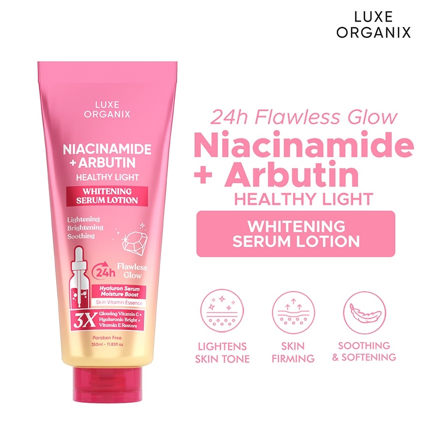 Niacinamide + Alpha Arbutin Whitening Serum Lotion Buy 1 Take 1 350ml