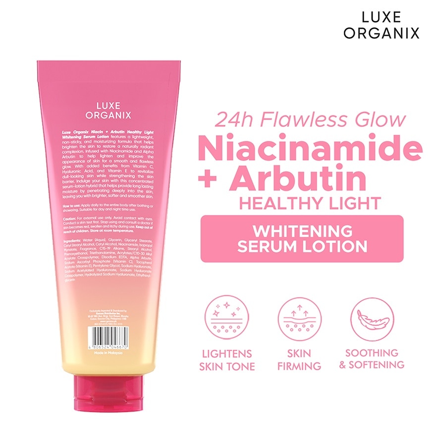 Niacinamide + Alpha Arbutin Whitening Serum Lotion Buy 1 Take 1 350ml