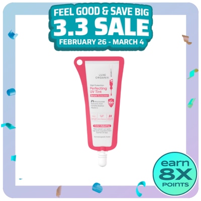 LUXE ORGANIX LUXE ORGANIX High Protection Perfecting UV Tint Serum Sunscreen SPF 50 PA +++ 10g