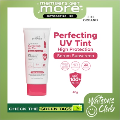 LUXE ORGANIX LUXE ORGANIX Perfecting UV Tint Serum Sunscreen SPF 100+ PA ++++ 40g image