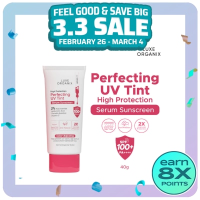 LUXE ORGANIX LUXE ORGANIX Perfecting UV Tint Serum Sunscreen SPF 100+ PA ++++ 40g