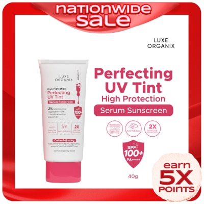 LUXE ORGANIX LUXE ORGANIX Perfecting UV Tint Serum Sunscreen SPF 100+ PA ++++ 10g
