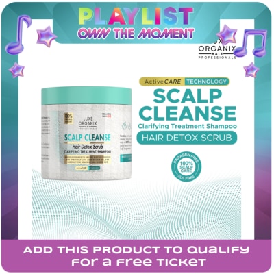 LUXE ORGANIX - LUXE ORGANIX Scalp Cleanse Hair Detox Scrub Clarifying Treatment Shampoo 220g
