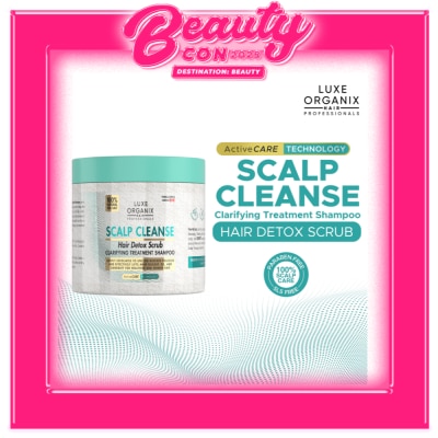 LUXE ORGANIX LUXE ORGANIX Scalp Cleanse Hair Detox Scrub Clarifying Treatment Shampoo 220g