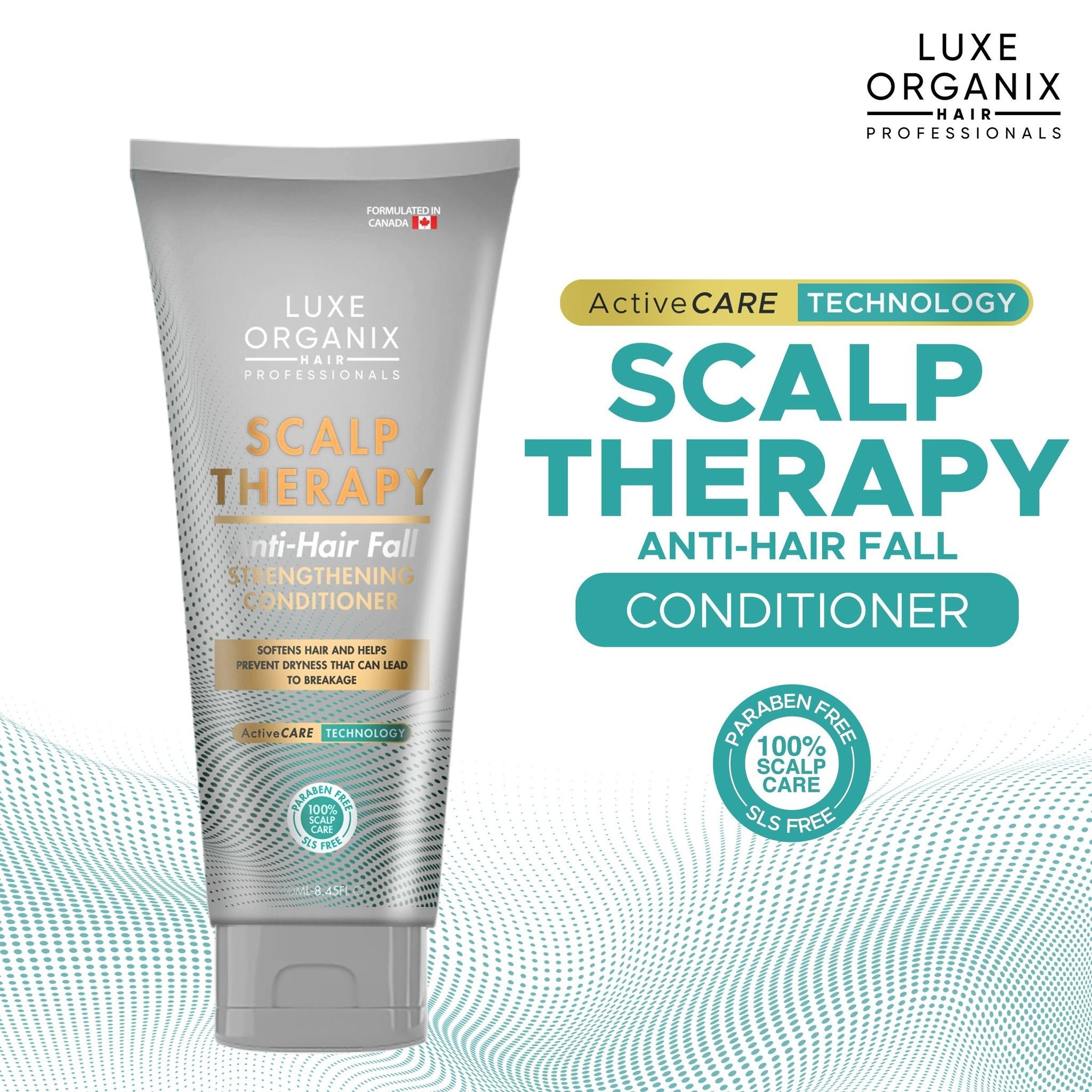 LUXE ORGANIX Scalp Therapy Anti-Hair Fall Strengthening Conditioner 250ml