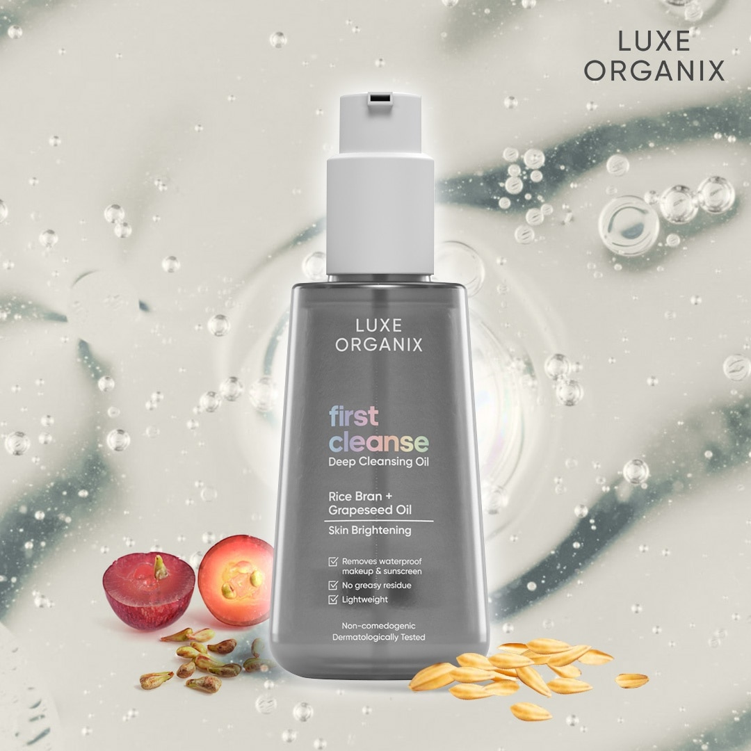 LUXE ORGANIX First Cleanse Cleansing Oil Skin Brightening 150ml