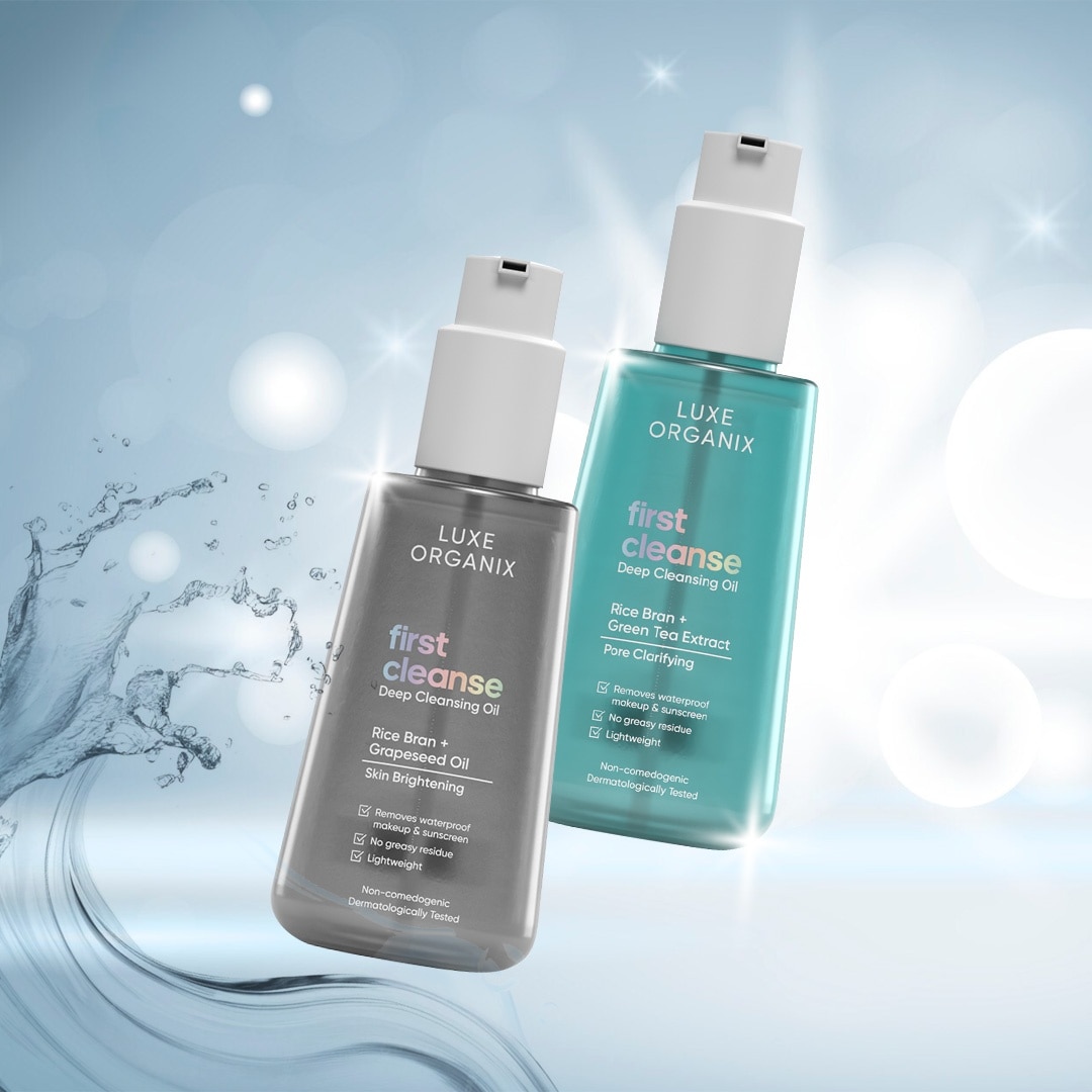 LUXE ORGANIX First Cleanse Cleansing Oil Skin Brightening 150ml