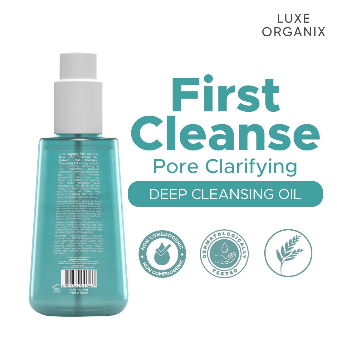 LUXE ORGANIX First Cleanse Cleansing Oil Pore Clarifying 150ml