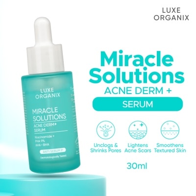 LUXE ORGANIX - LUXE ORGANIX Miracle Solutions AHA BHA Serum 30ml