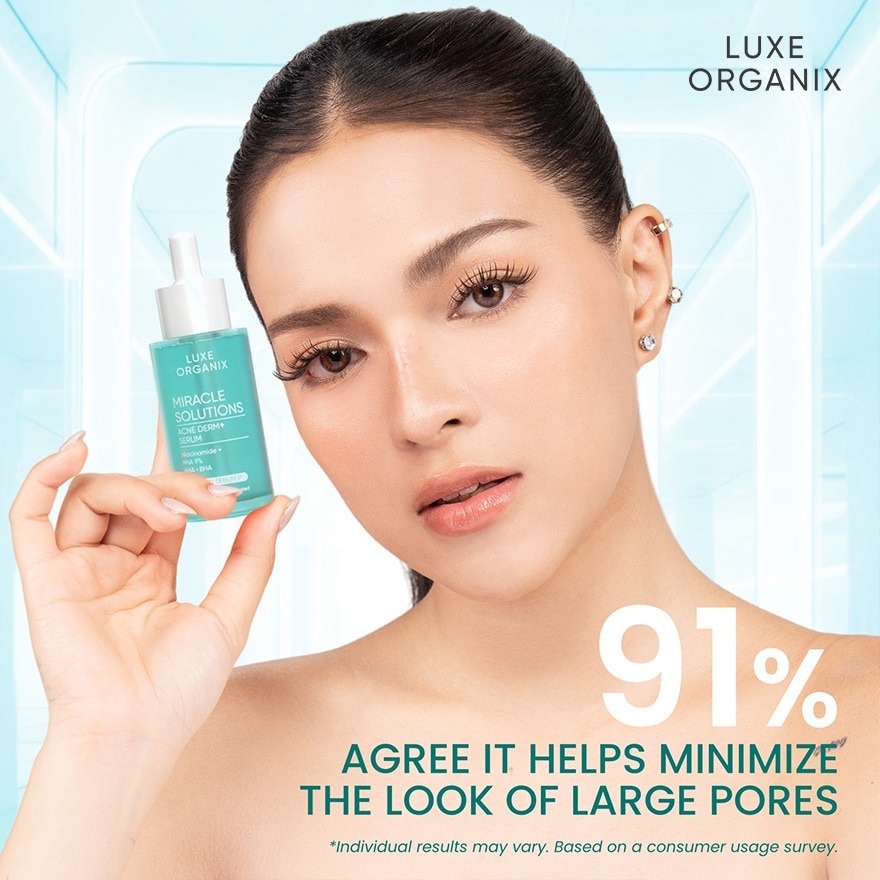 LUXE ORGANIX Miracle Solutions AHA BHA Serum 30ml image