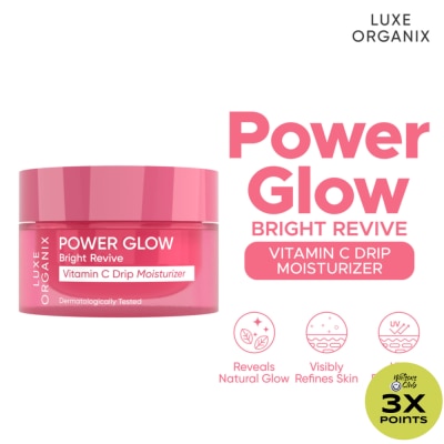 LUXE ORGANIX LUXE ORGANIX Power Glow Bright Revive Vitamin C Drip Moisturizer 50g