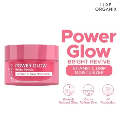 LUXE ORGANIX LUXE ORGANIX Power Glow Bright Revive Vitamin C Drip Moisturizer 50g
