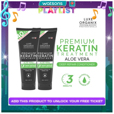 LUXE ORGANIX Luxe Organix Keratin Aloe Vera Treatment 250ml