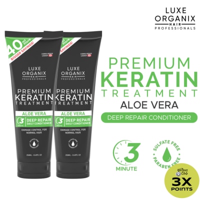 LUXE ORGANIX Luxe Organix Keratin Aloe Vera Treatment 250ml