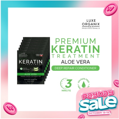 LUXE ORGANIX Luxe Organix Keratin Treatment Aloe Vera 20ml 6s image