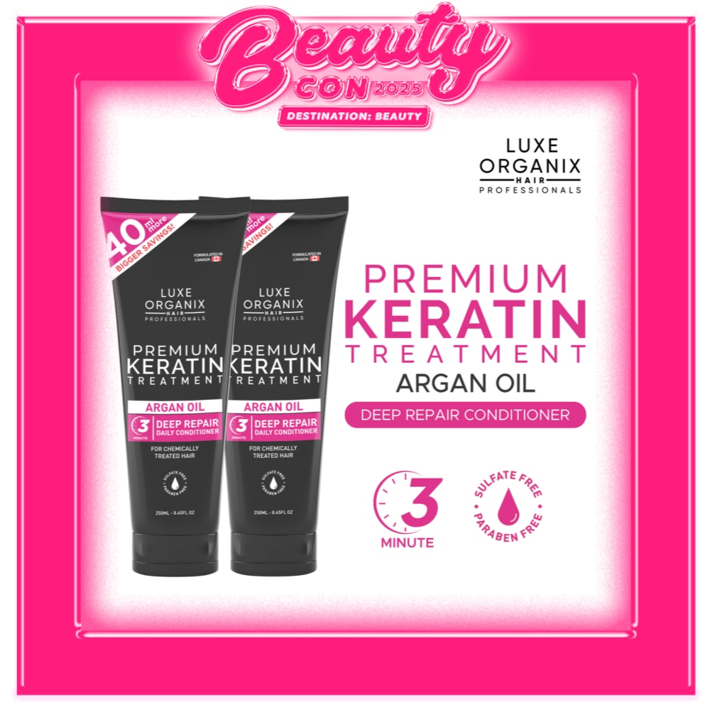 Luxe Organix Keratin Treatment Argan Oil 250ml