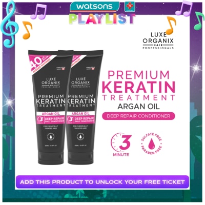 LUXE ORGANIX Luxe Organix Keratin Treatment Argan Oil 250ml