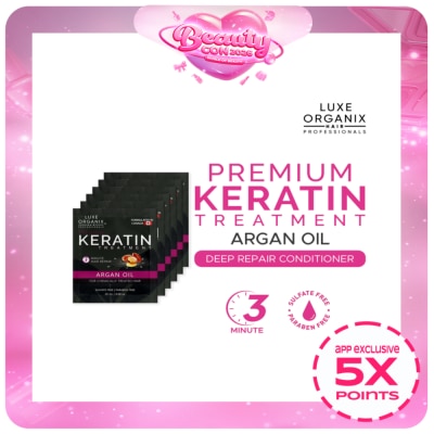 LUXE ORGANIX - Luxe Organix Keratin Treatment Argan Oil 20ml 6s