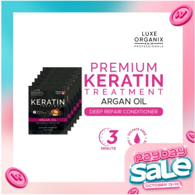 LUXE ORGANIX Luxe Organix Keratin Treatment Argan Oil 20ml 6s image