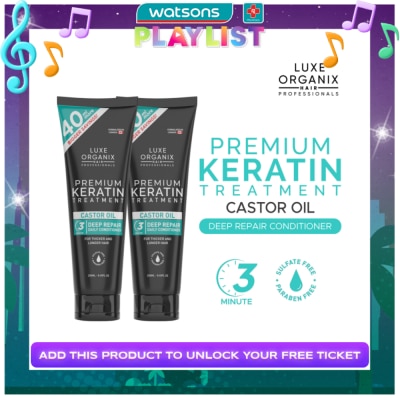 LUXE ORGANIX Luxe Organix Premium Keratin Castor Oil Treatment 250ml