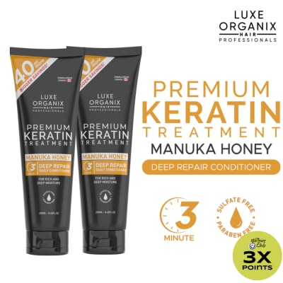 LUXE ORGANIX Luxe Organix Keratin Manuka Honey Treatment 250ml