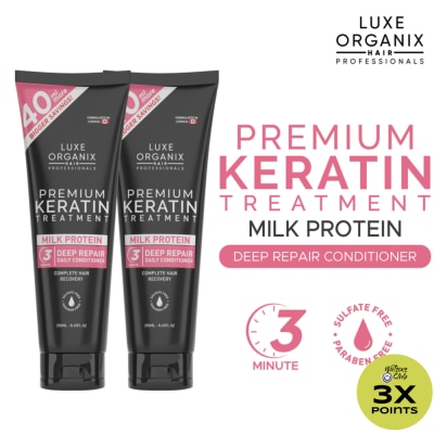LUXE ORGANIX Luxe Organix Keratin Treatment Milk Protein 250ml
