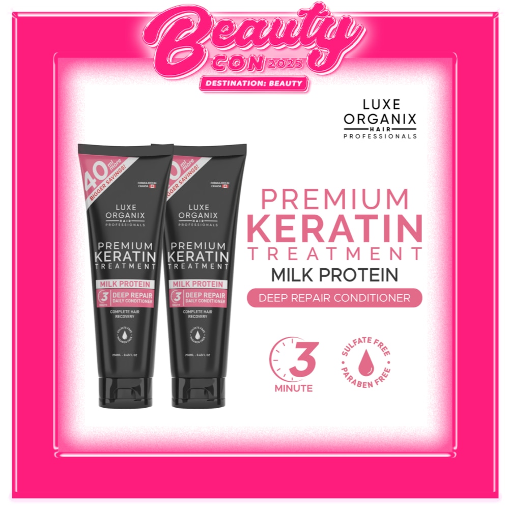 Luxe Organix Keratin Treatment Milk Protein 250ml