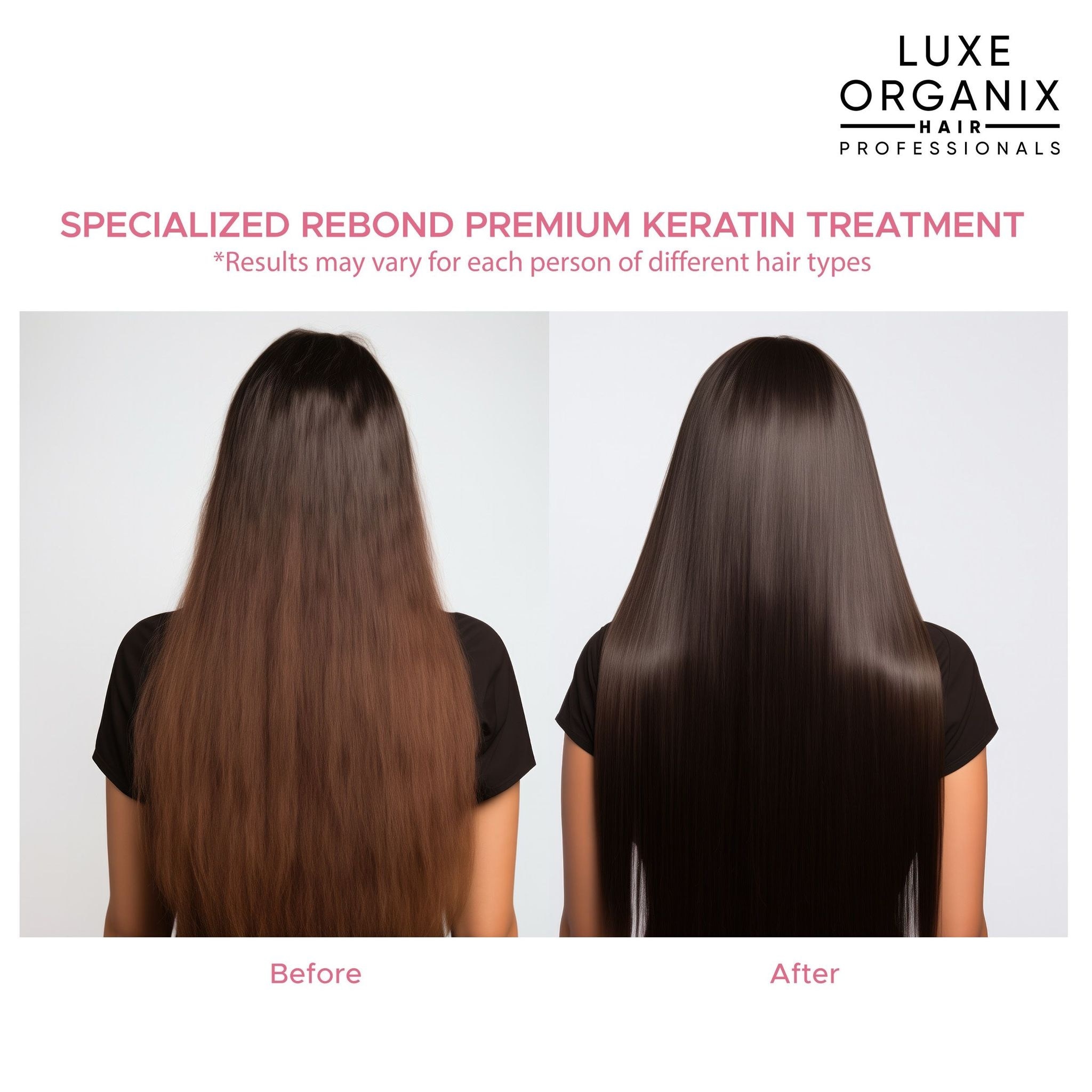 LUXE ORGANIX Premium Keratin Treatment Milk Protein 250ml B1T1