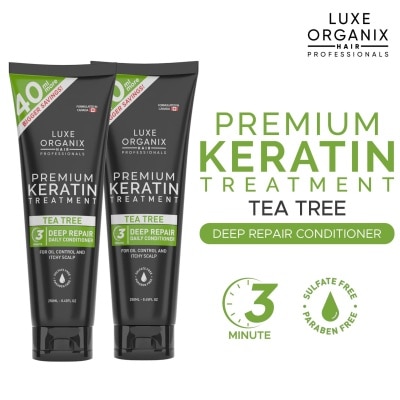 LUXE ORGANIX LUXE ORGANIX Premium Keratin Treatment Tea Tree 250ml B1T1