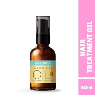 LUCIDO L Lucido-L Argan Rich Oil Hair Treatment Oil Sheer Gloss 60ml