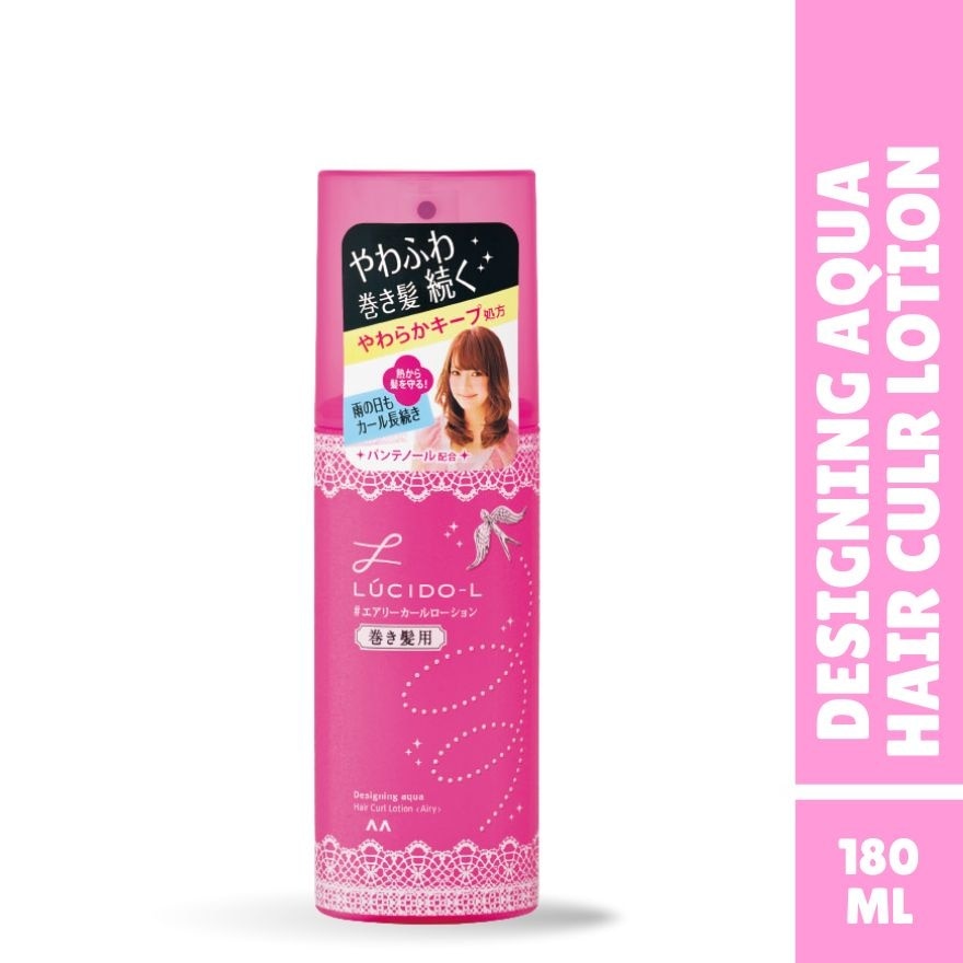 Lucido-L Designing Aqua Hair Curl Lotion 180Ml