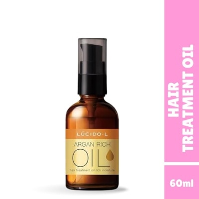 LUCIDO L Lucido-L Argan Rich Oil Hair Treatment Oil Rich Moisture 60ml