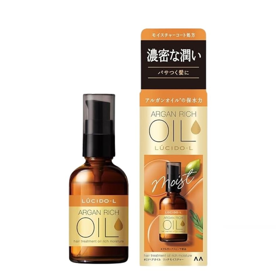Lucido-L Argan Rich Oil Hair Treatment Oil Rich Moisture 60ml