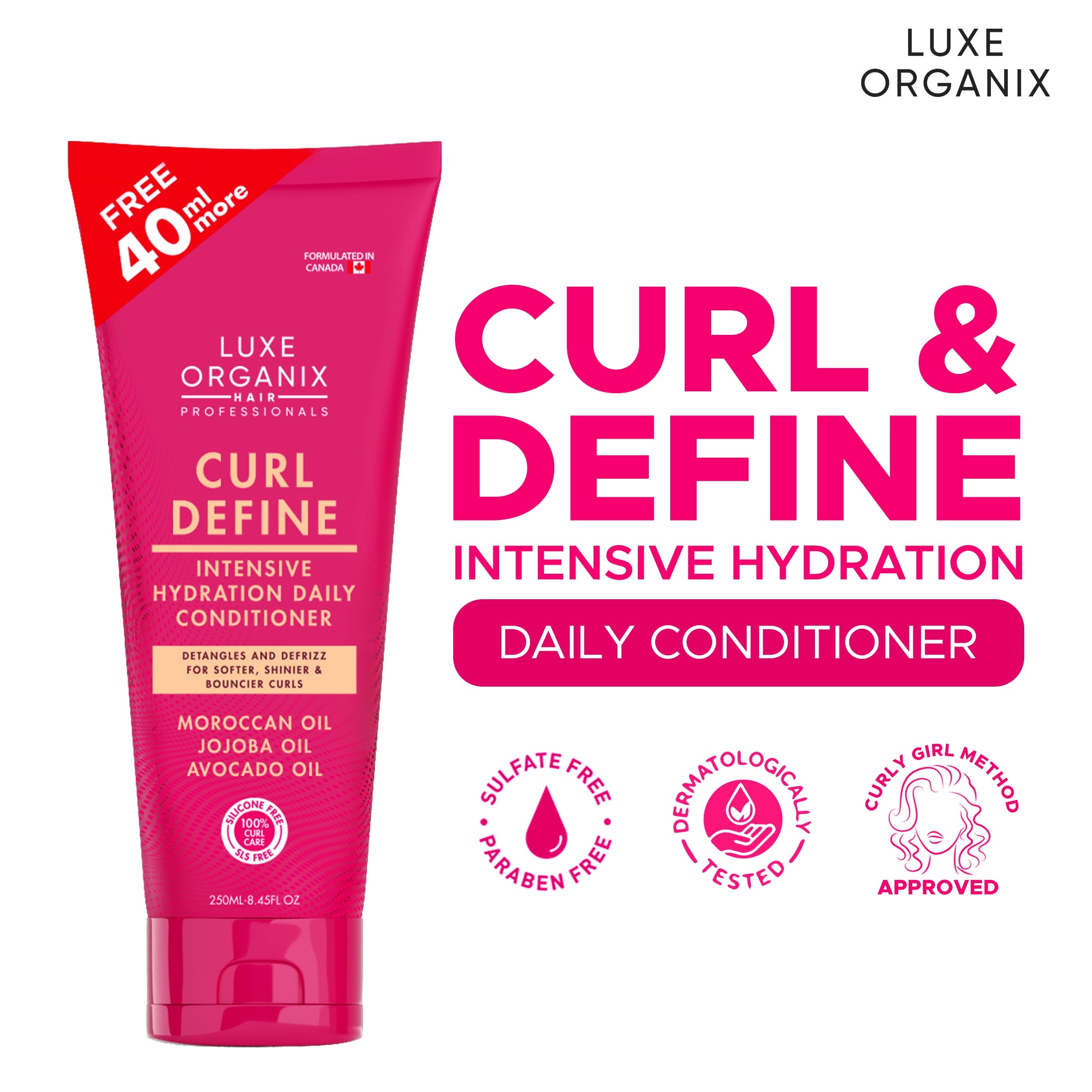 Curl Define Intensive Hydration Daily Conditioner 210ml