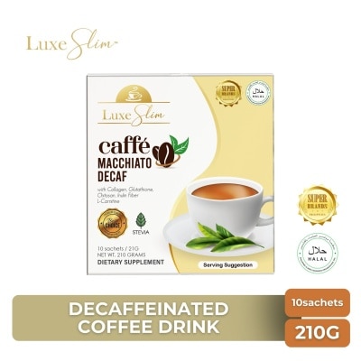 LUXESLIM LUXESLIM Caffe Macchiato Decaf 21g 10s