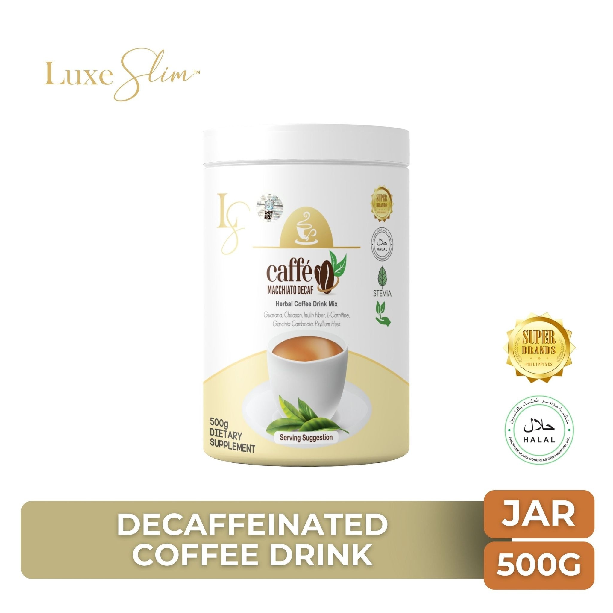 LUXESLIM Macchiato Decaf 500g
